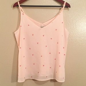 Cotton On Pink Floral Tank Top